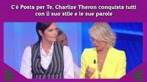 C'è Posta per Te, Charlize Theron conquista tutti con il suo stile e le sue parole