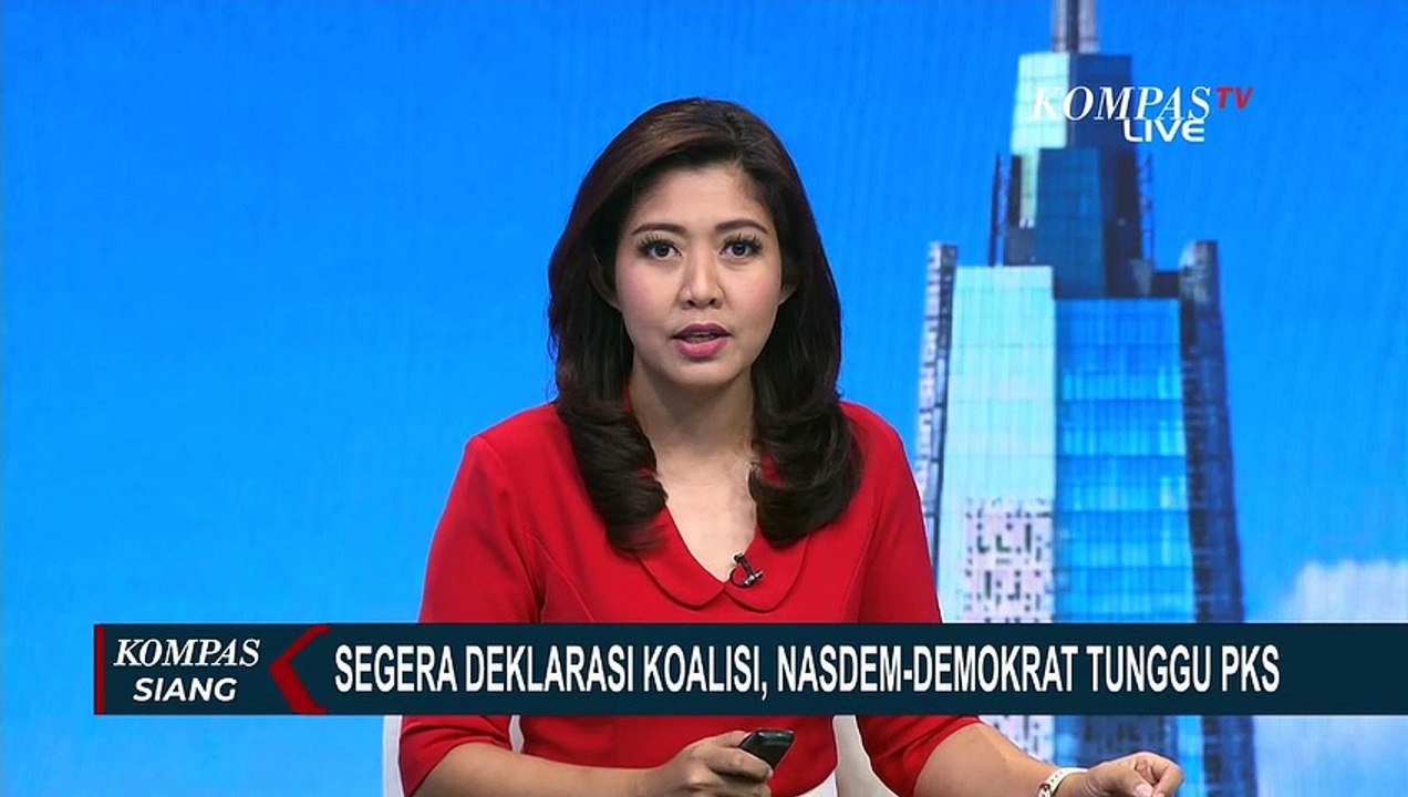 Segera Deklarasi Koalisi, Partai NasDem-Demokrat Tunggu PKS