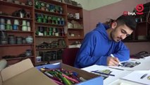 Tekstil işçisi gencin inanılmaz 'çizim' yeteneği: Gören bilgisayar çıktısı sanıyor