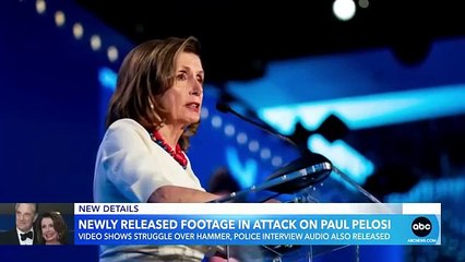 California court releases video showing brutal attack on Paul Pelosi | GMA