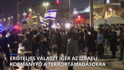 A jeruzsálemi támadások miatt Izrael lazít a fegyvertörvényen