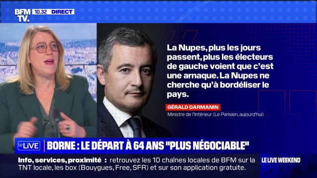 Danielle Simonnet (LFI): Les propos de Gérald Darmanin, c'est l'interview de la panique