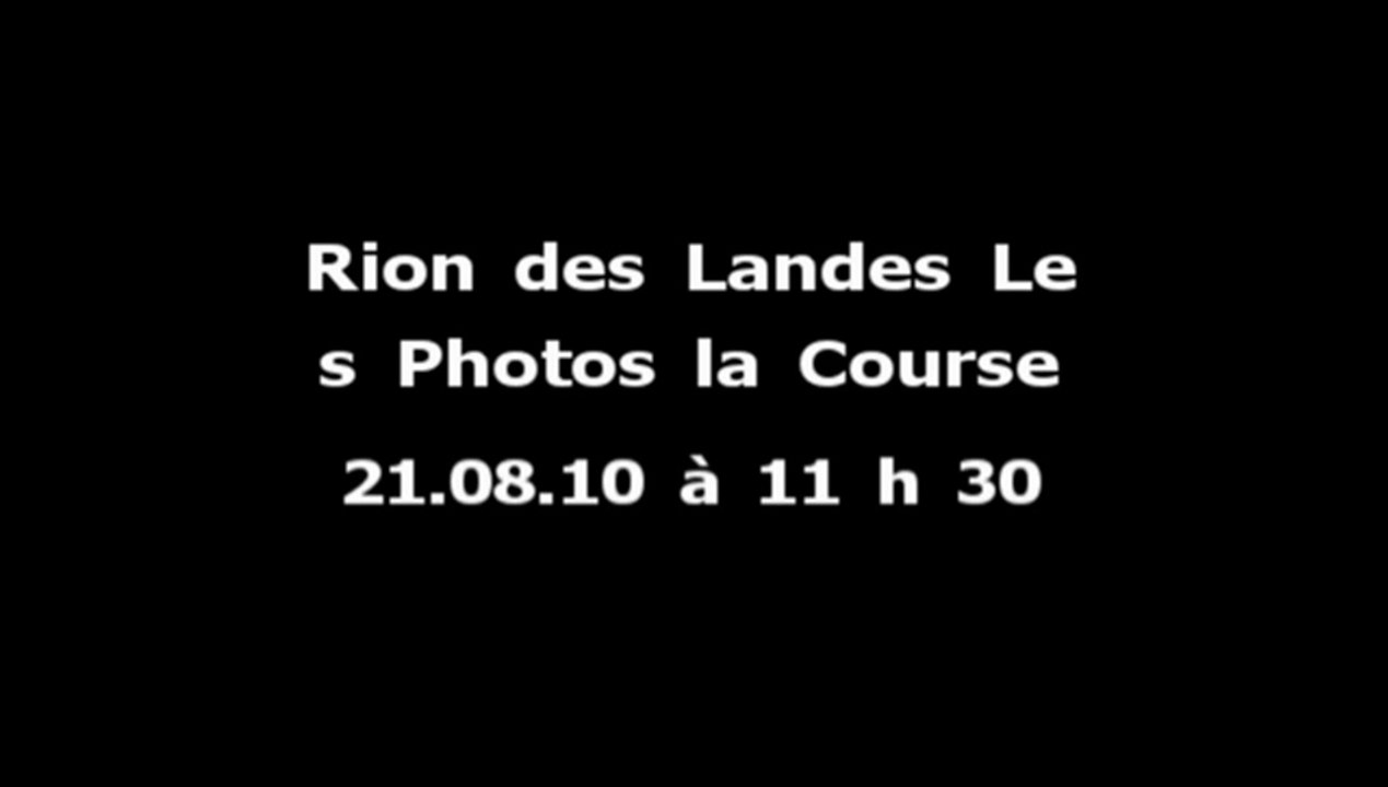 21.08.10 Rion des Landes Les Photos de l'Abrivado