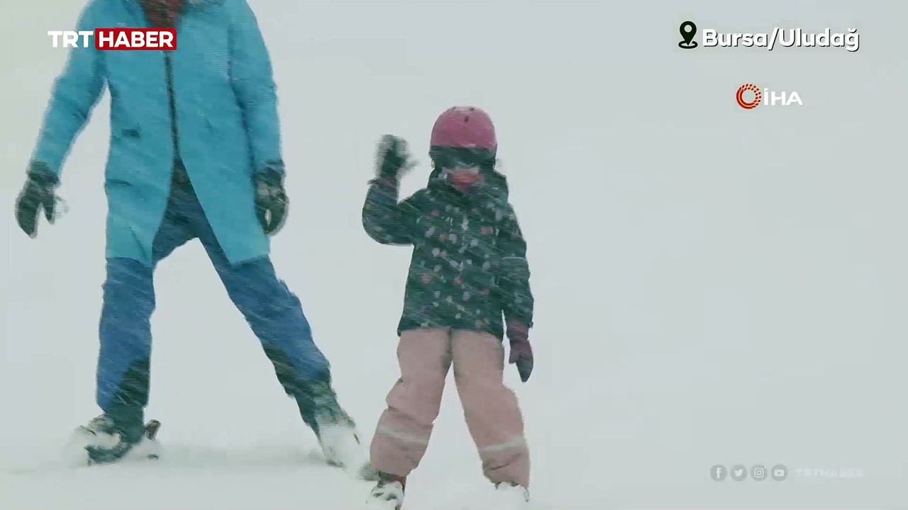 Uludağ'da kar kalınlığı 50 santimetreye ulaştı