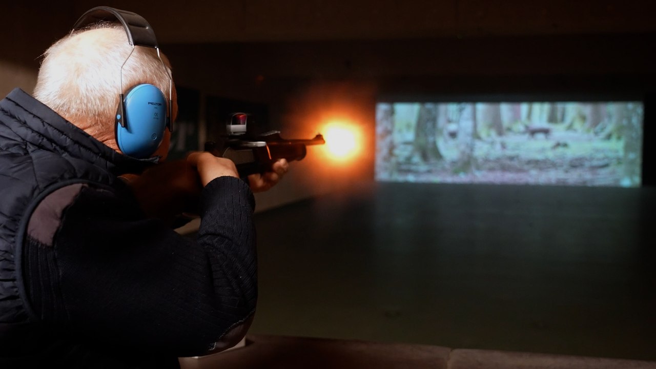 «On tire à balles réelles» : le Cynétir, le simulateur de tir plus vrai que nature des chasseurs