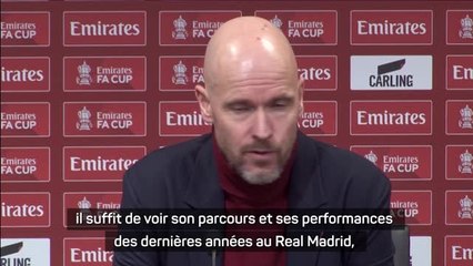 FA Cup - Ten Hag : "Je m’attendais à ce que Casemiro ait une telle influence ici"