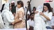 Farah Khan, Rashmi Desai समेत तमाम Celebrities ने Rakhi को संभाला, पहुंचे उनकी मां के Funeral में!