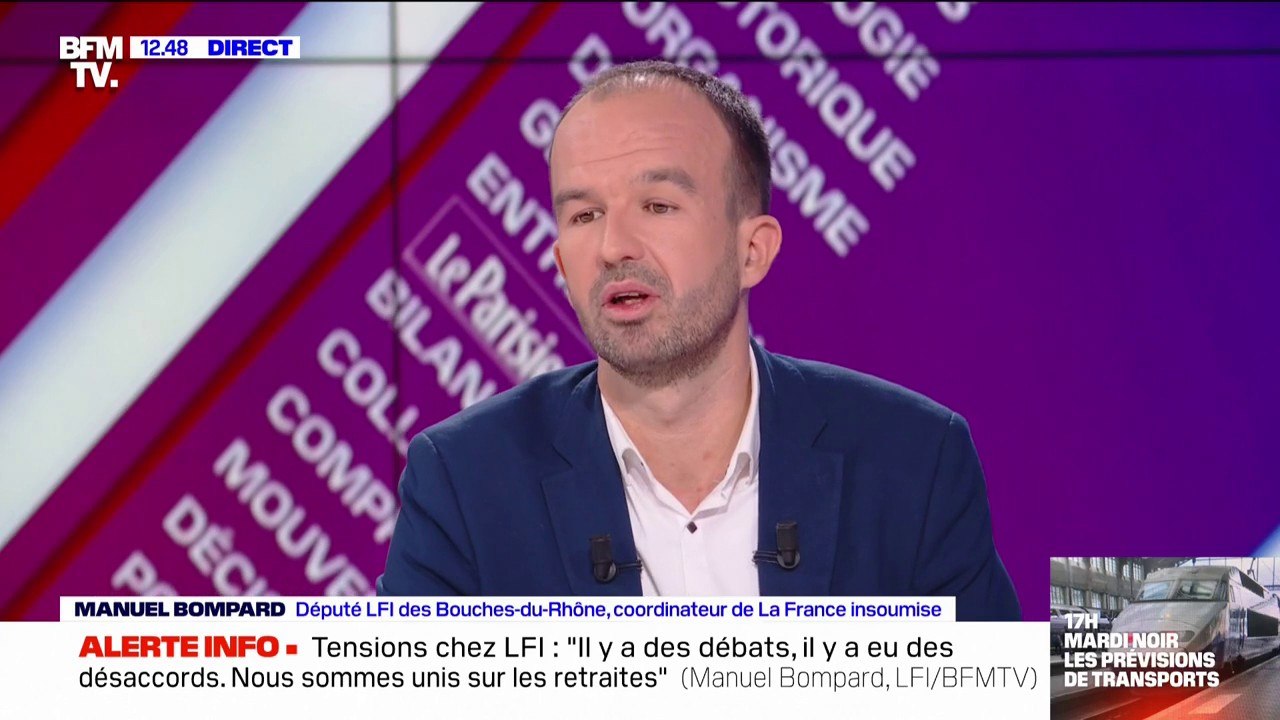 Livraison de chars lourds à l'Ukraine: "Cela nécessite un débat à l'Assemblée nationale", affirme Manuel Bompard