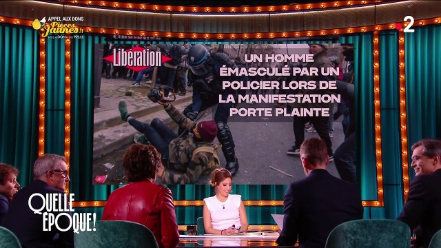 Léa Salamé et Philippe Carerivière en fou rire dans Quelle Epoque sur France 2.