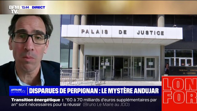 Le transfert de l'affaire des disparues de Perpignan au pôle cold case est un formidable espoir pour l'avocat de la famille Andujar