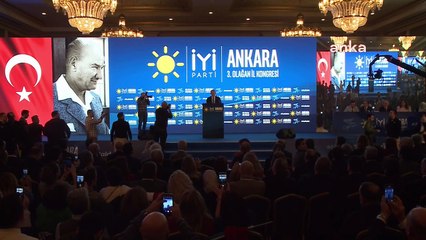 Mansur Yavaş'tan İYİ Parti kongresinde "aday" ve "seçim" mesajı!