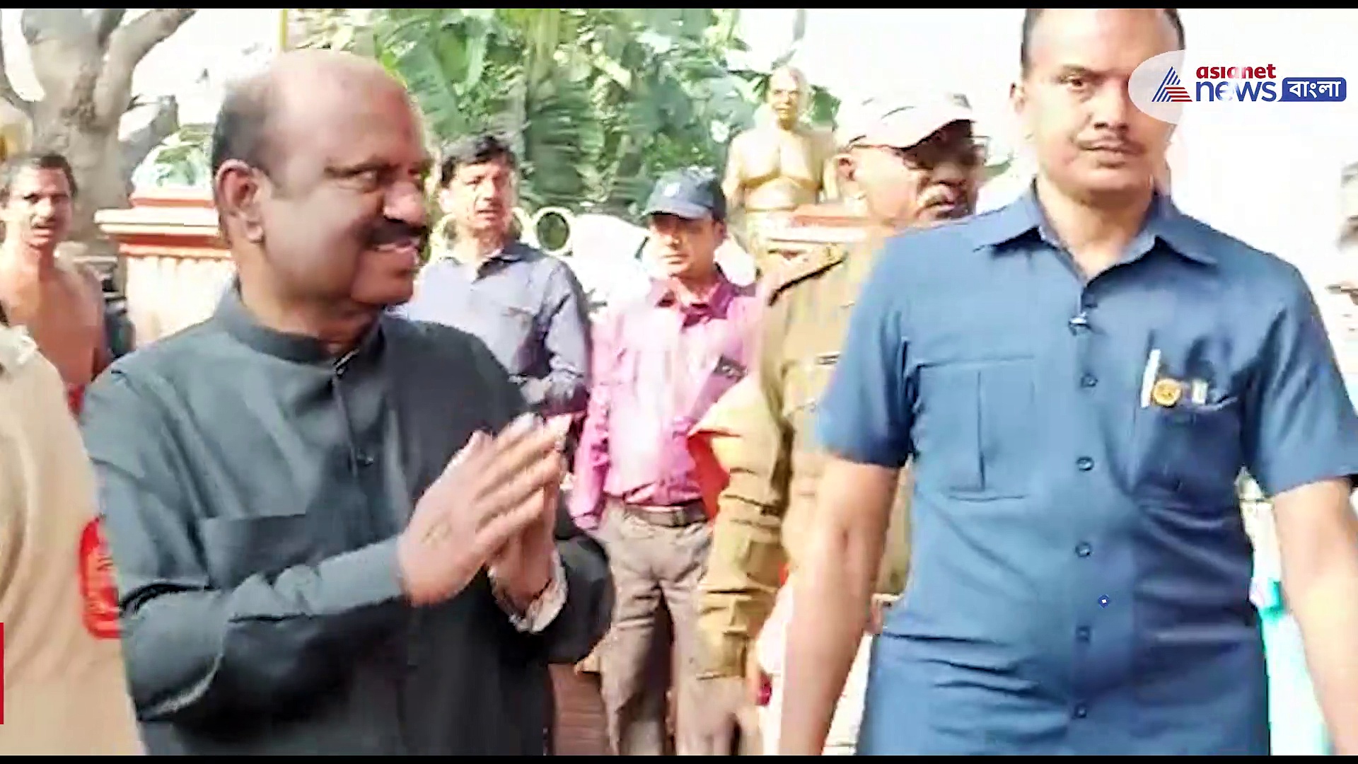 দক্ষিণেশ্বর রাজ্যপাল সিভি আনন্দ বোস, স্ত্রী কে নিয়ে সকাল সকাল পুজো দিলেন ভবতারিণী মন্দিরে