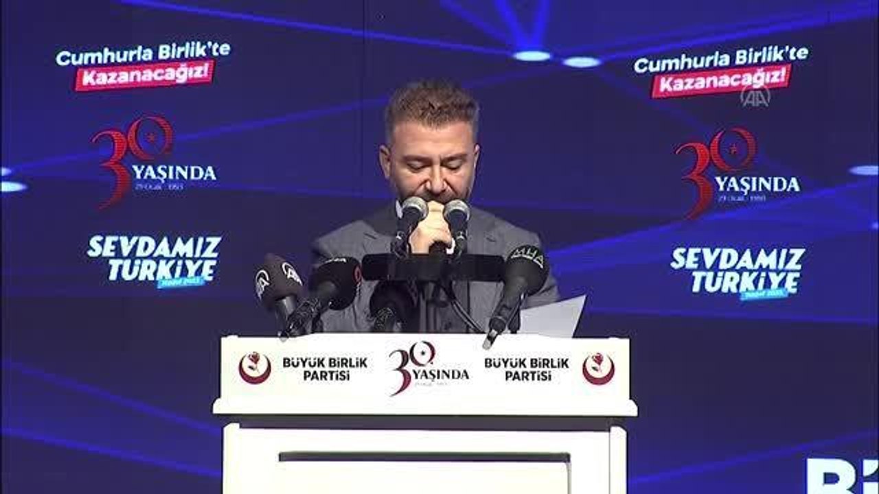 Destici: "Safımız Cumhur İttifakı, cumhurbaşkanı adayımız da Recep Tayyip Erdoğan'dır"