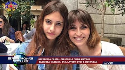 Benedetta Parodi, chi sono le figlie Matilde  Eleonora Caressa: età, lavoro, foto e Instagram