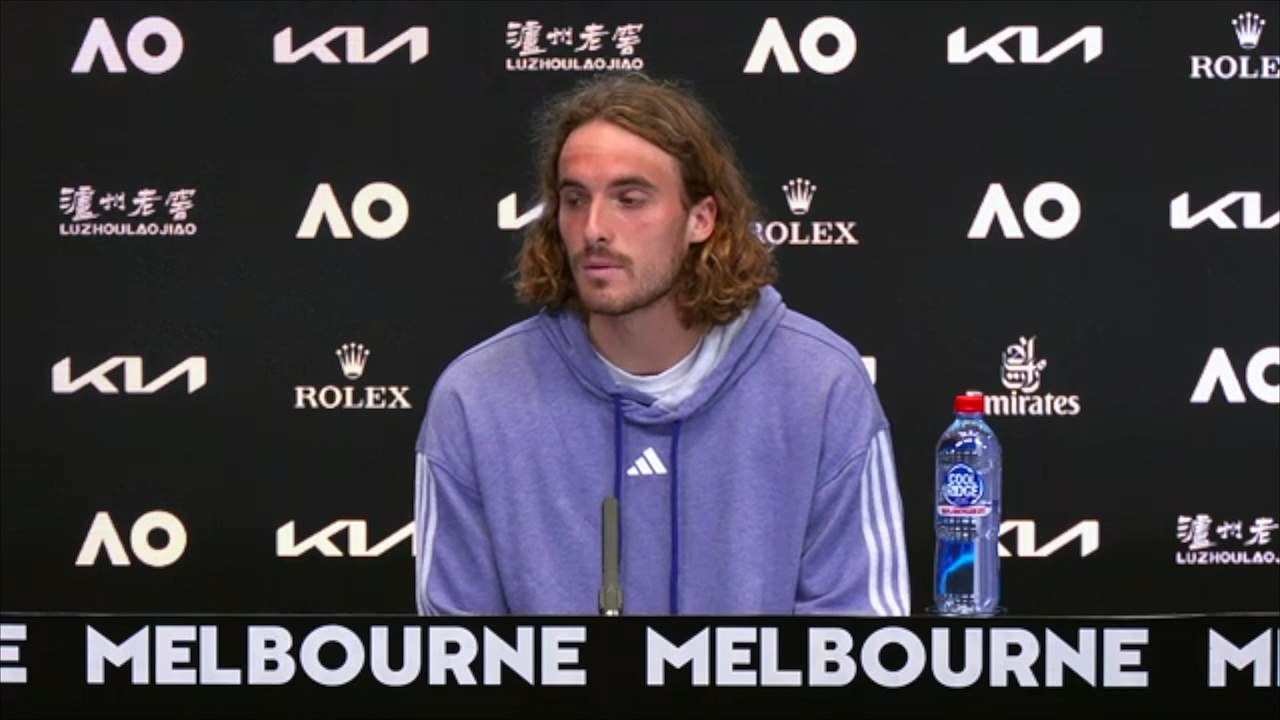 Open d'Australie 2023 - Stefanos Tsitsipas : "I want to max out in what I do in my profession. No. 1 is on my mind. It doesn't come easy, I know that. I got to work harder to make that happen"