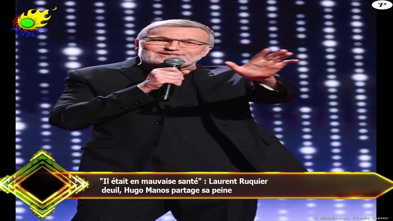 "Il était en mauvaise santé" : Laurent Ruquier  deuil, Hugo Manos partage sa peine