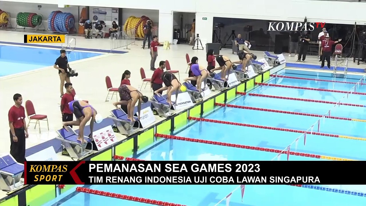 Pemanasan SEA Games 2023, Tim Renang Nasional Indonesia Gelar Latih Tanding Lawan Singapura