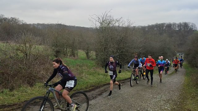 Run-bike de Cerfontaine: la longue distance