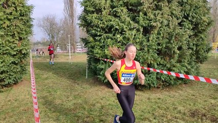 Les cadettes au cross de Marcinelle