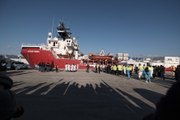 Migranti, a Carrara la nave Ocean Viking con 95 persone a bordo