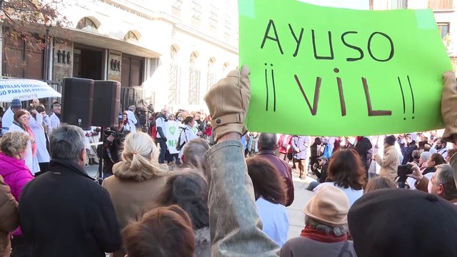Nueva concentración de médicos y pediatras en Madrid por la Atención Primaria