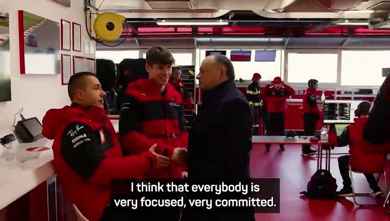 'So far, so good' - Vasseur excited for first season as Ferrari team principal