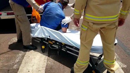 Homem fica ferido ao sofrer queda no Jardim Tropical