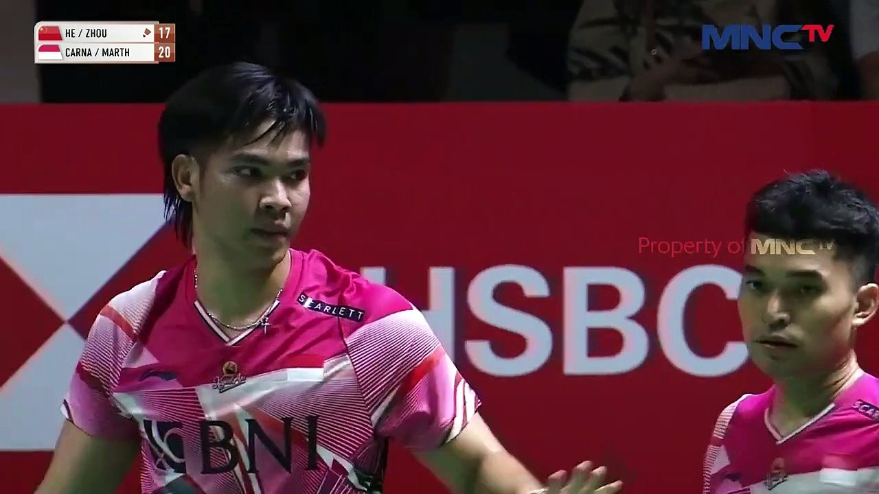 Leo Rolly Carnando_Daniel Martin (INA) VS He Ji_Zhou Hao (CHN) _ Daihatsu Indonesia Masters 2023