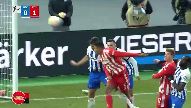 Union Berlin triumph in derby against Hertha