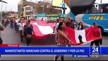 Continúan las manifestaciones y enfrentamientos al interior del país