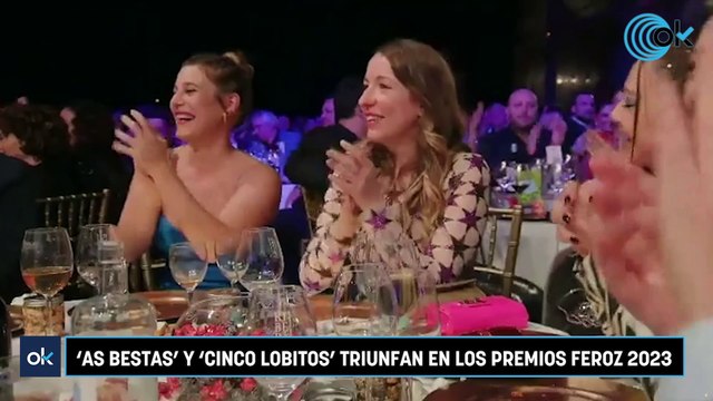 'As bestas', 'Cinco lobitos', 'La ruta' y 'No me gusta conducir' triunfan en los Premios Feroz 2023
