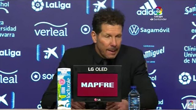 OSASUNA 0 ATLÉTICO MADRID 1 | Rueda de prensa SIMEONE | AS