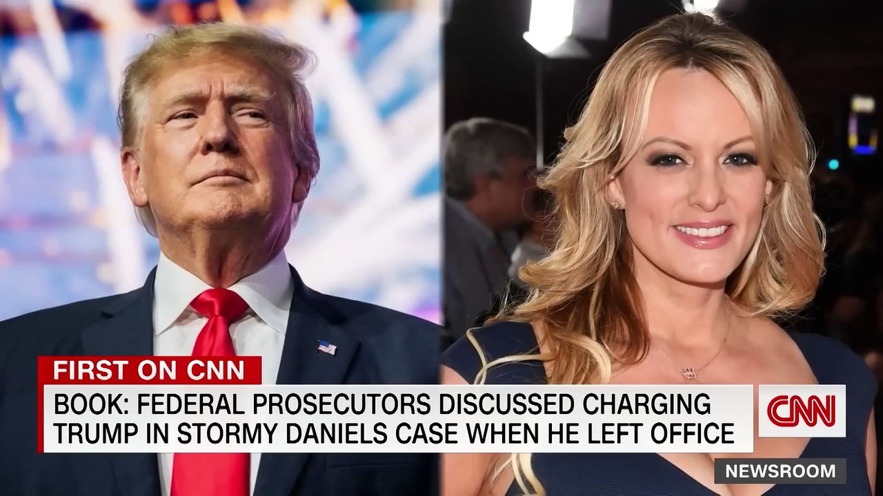 Book reveals why Trump wasn't charged for Stormy Daniels hush money payments