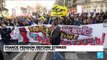 France pension reform strikes: Thousands take to the streets in Paris