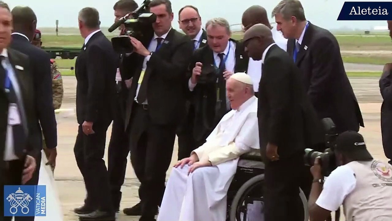 Arrivo di Papa Francesco in Congo - 31 gennaio 2023