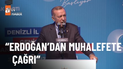 Erdoğan'dan muhalefete: Çapsızlar - atv Ana Haber 29 Ocak 2023