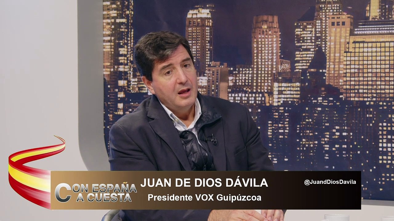 JUAN DE DIOS DÁVILA: si Pedro Sánchez niega el problema del terrorismo, nunca tendremos la solución
