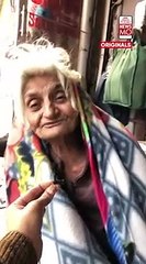 Humans of Delhi this elderly lady sleeps roadside speak fluently English I'm surprised