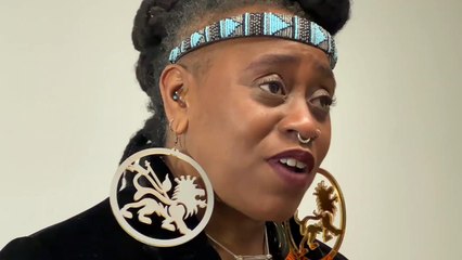 Leeds poet Khadijah Ibrahiim talks about her involvement in the Leeds 2023 opening ceremony