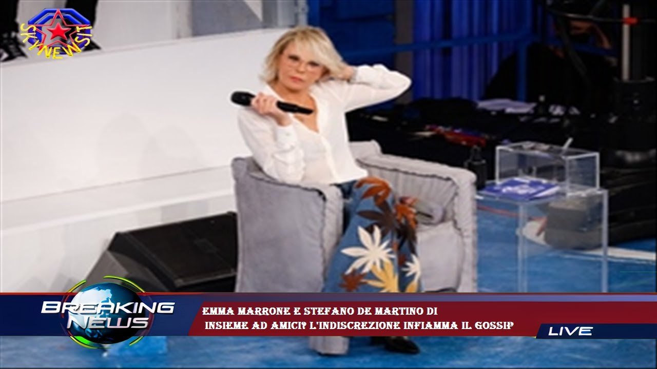 Emma Marrone e Stefano De Martino di  insieme ad Amici? L'indiscrezione infiamma il gossip