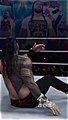 wwe super star Roman reigns spearing montez ford
