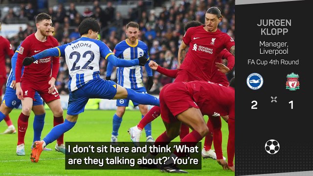 'Today was much better' - Klopp looks for positives after cup exit