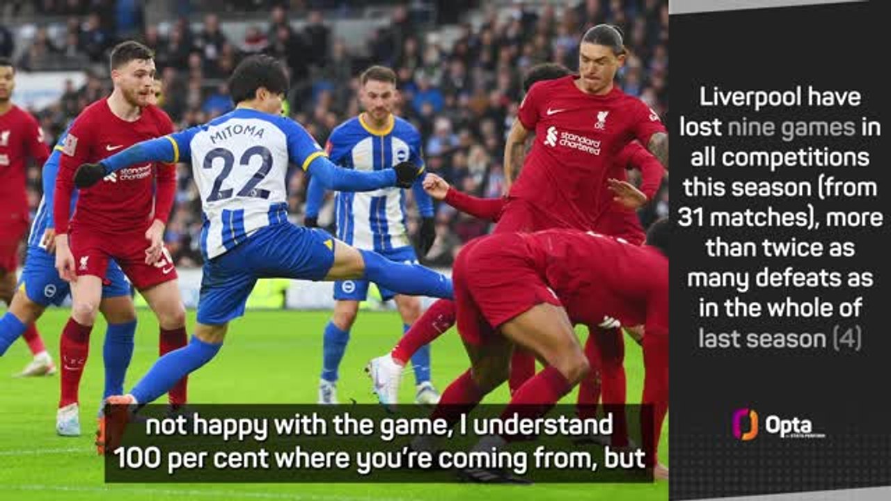 'Today was much better' - Klopp looks for positives after cup exit