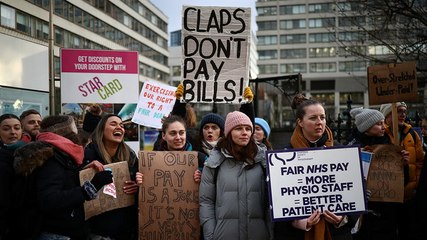 Biggest day of strikes in a decade will involve up to half a million workers