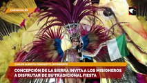 Concepción de la Sierra invita a los misioneros a disfrutar de su tradicional fiesta