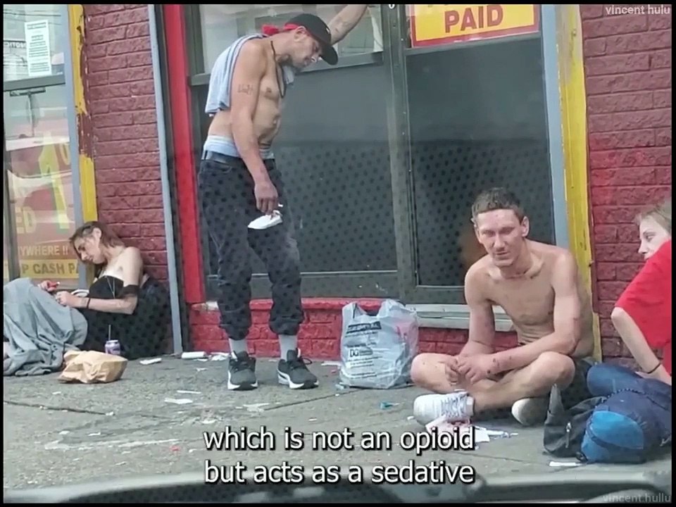 Daytime life in downtown