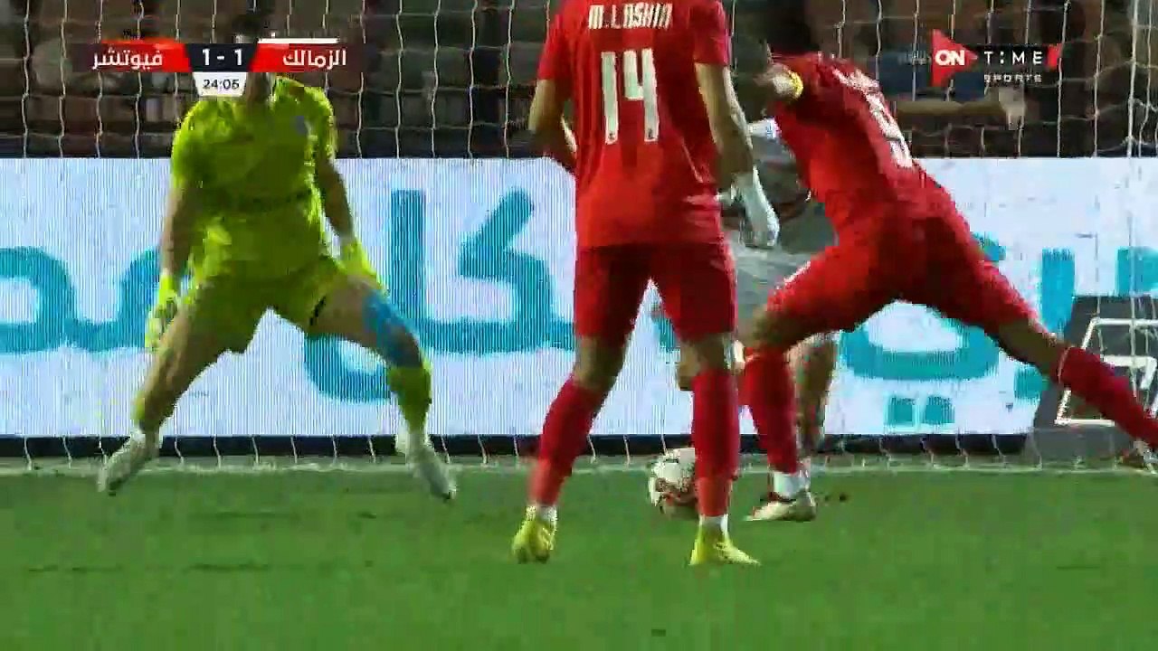 ملخص اهداف مباراة الزمالك وفيوتشر اليوم 2-1 فى الدورى المصرى
