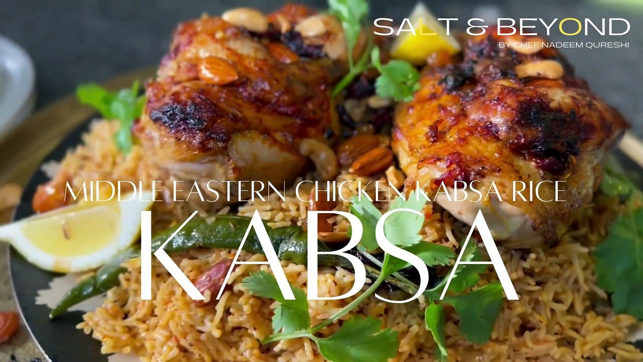 Arabic Kabsa Rice Recipe I Traditional Qabsa Rice by The Chef - video ...