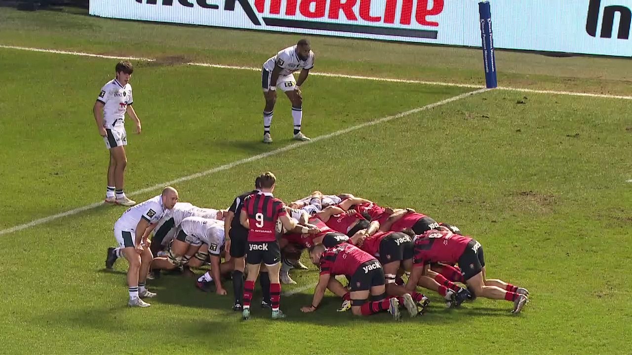 TOP 14 - Essai de Facundo ISA (RCT) - RC Toulon - Section Paloise - Saison 2022:2023