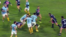TOP 14 - Essai de Piula FAASALELE (USAP) - USA Perpignan - Stade Français - Saison 2022:2023